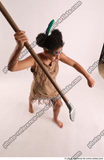 ANISE STANDING POSE WITH SPEAR